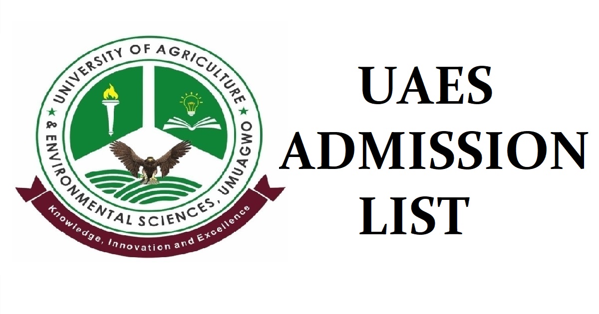 UAES 2023-2024 ADMISSIONS LIST (BATCH C)