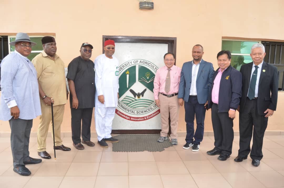  PROF EZE SIGNS MOU WITH MAEJO UNIVERSITY OF THAILAND