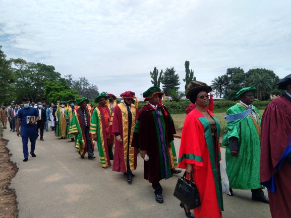 Visitor to the University and Governor of IMO STATE, Distinguished Senator Hope
                                    Uzodimma was ably represented by the Commissioner of Education, Prof. Johncliff
                                    Nwadike, making his remarks